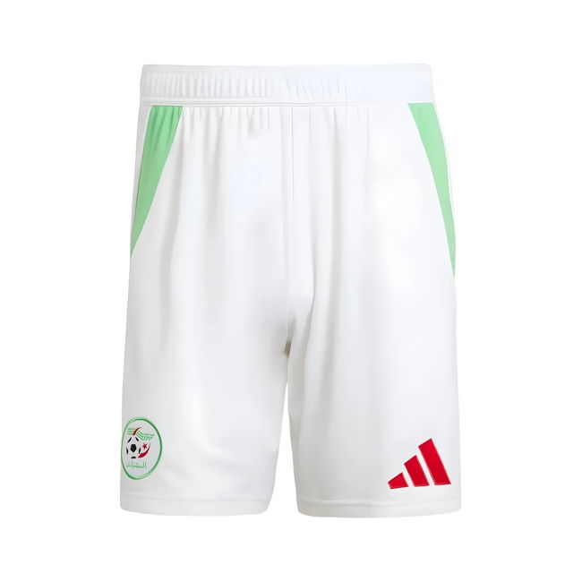 Fan-Favorite Top-Tier 2024-2025 Algeria Home Shorts (White)