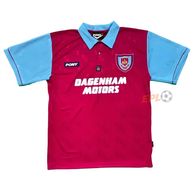 1995-19 West Ham superior Home Shirt - Adults | high-end