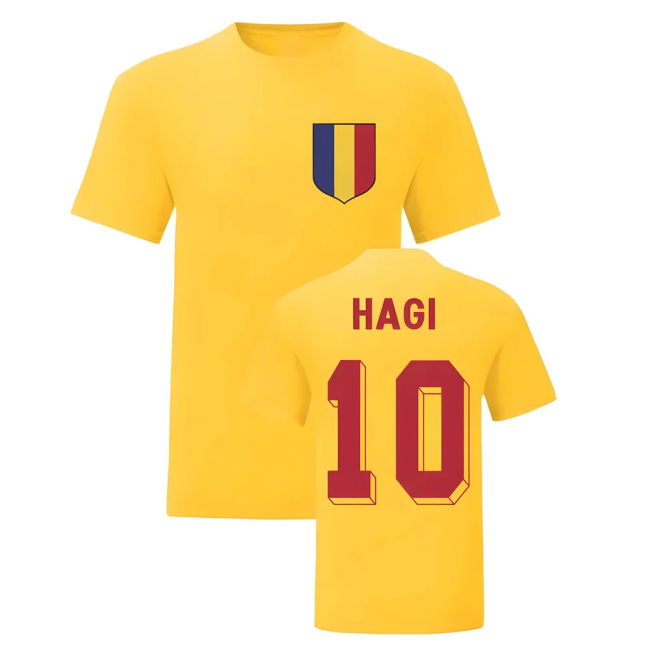 Romania Starting XI Professional Grade Home Professional Jersey (1)