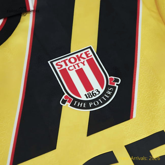 Top-grade 2025-2026 Stoke City Third Shirt - Authentic Design