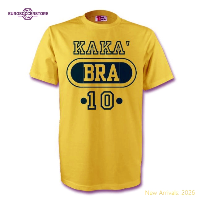 Kaka Brazil Bra T-shirt (yellow) - Kids