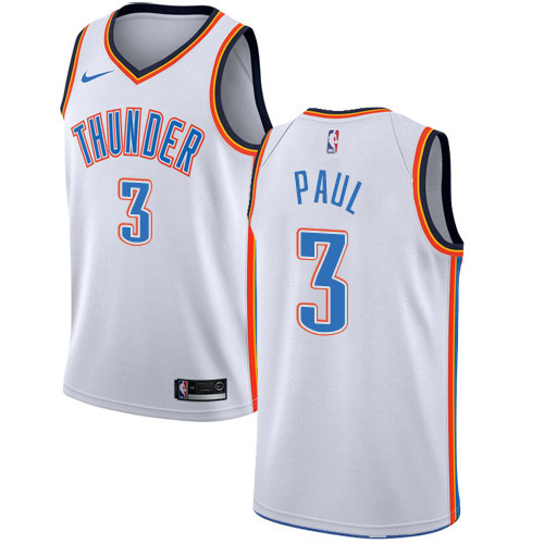 Signature Edition Oklahoma City Thunder Chris #3 NBA Game Jersey