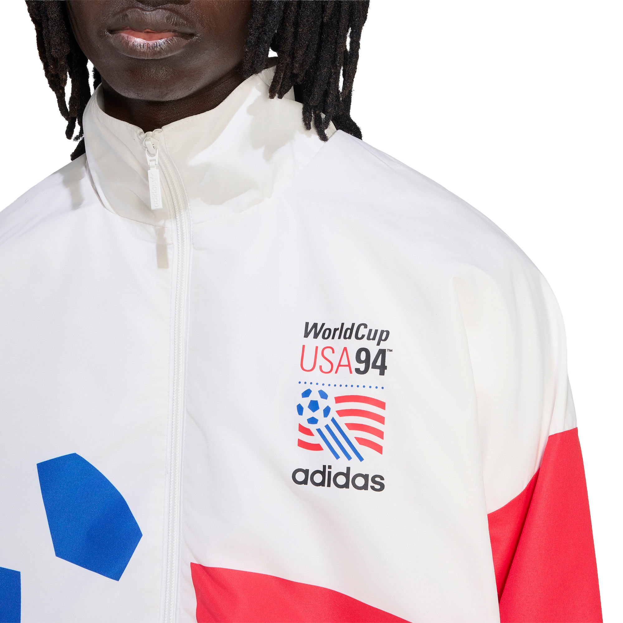 [JED] USMNT 1994 World Cup Full-Zip Woven Track Jacket - White