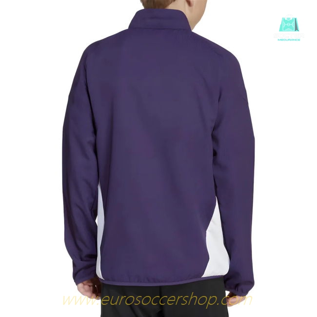 2025-2026 Man Utd Presentation Jacket (Aurora Plum) - Kids