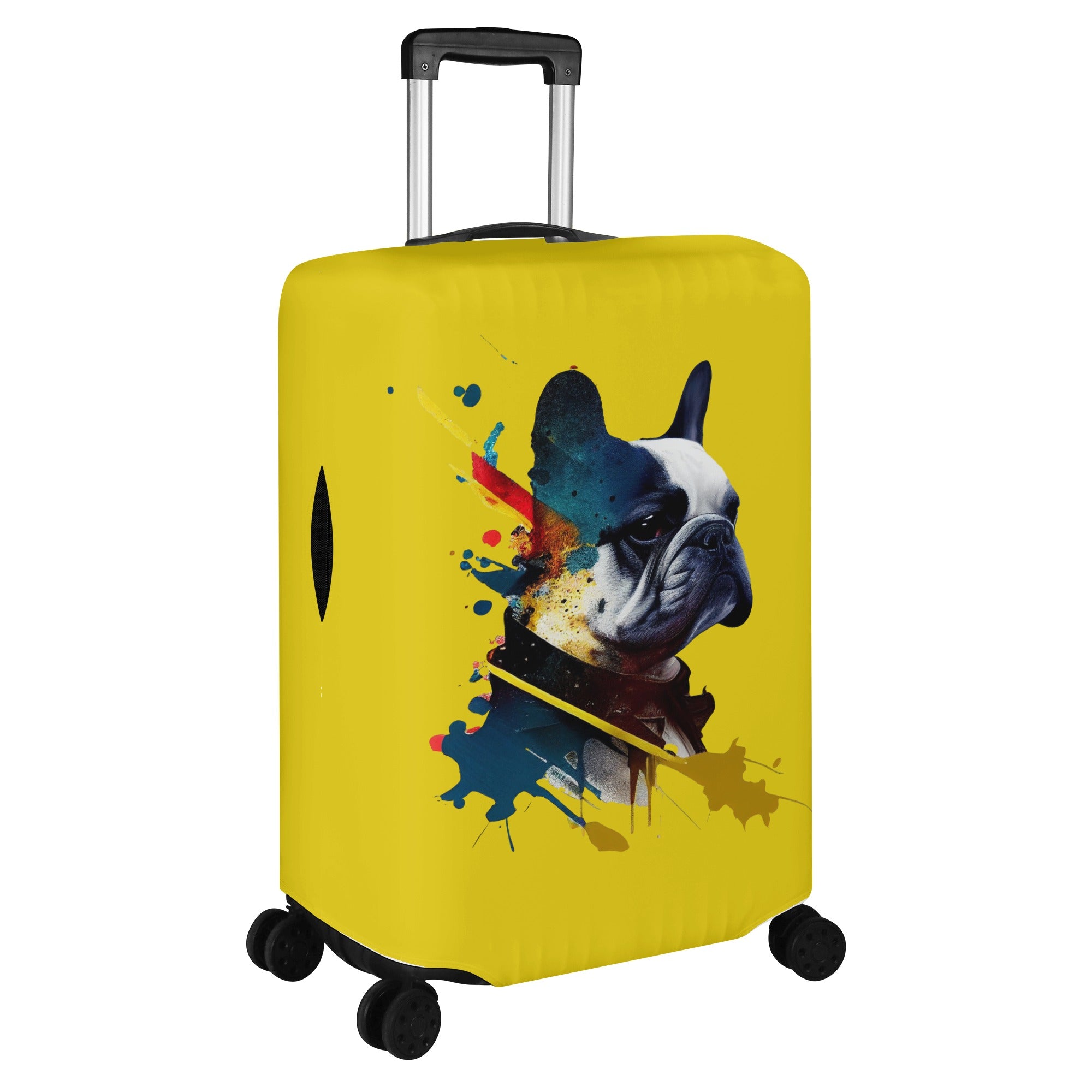 Minimal-Aesthetic Cozy Rocky - Luggage Cover for Everyday Wear