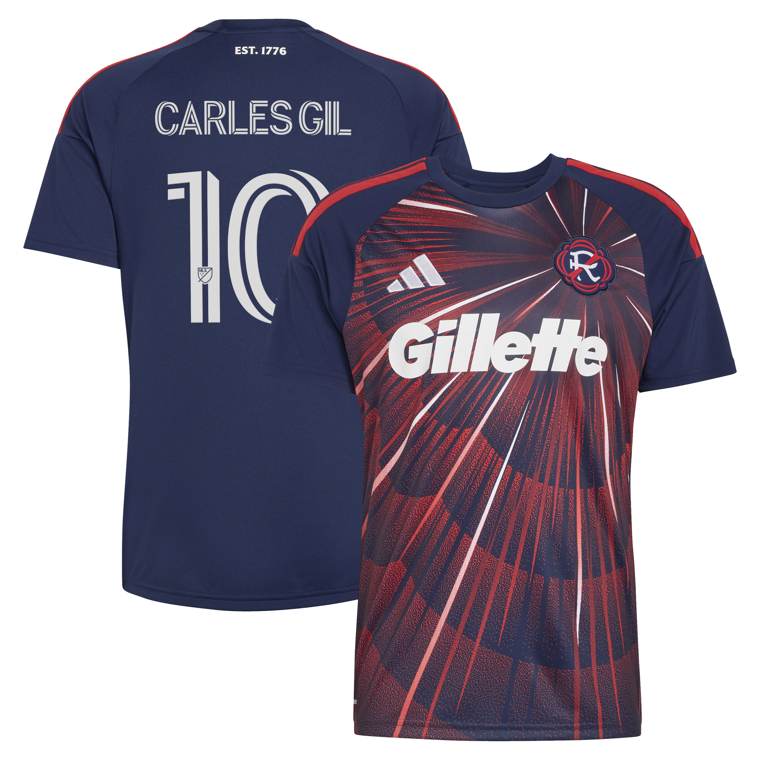 [SJH] Carles Gil New England Revolution 2026 Independence Day Replica Jersey - Blue