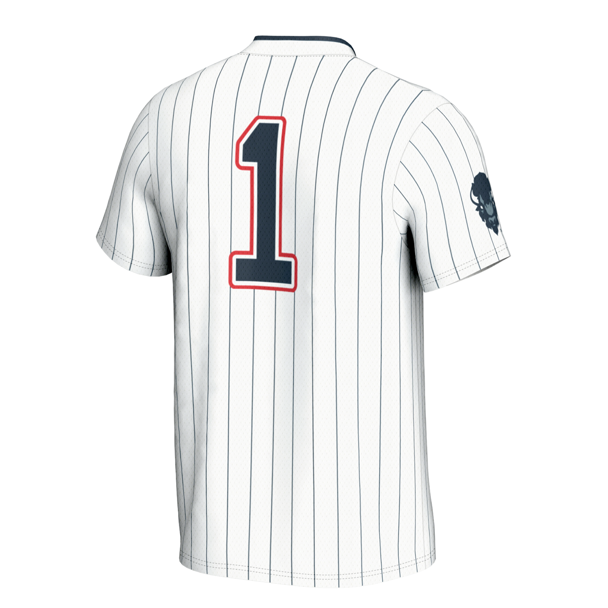 [NJP] Howard Bison GameDay Greats Unisex Lightweight Softball Jersey - White