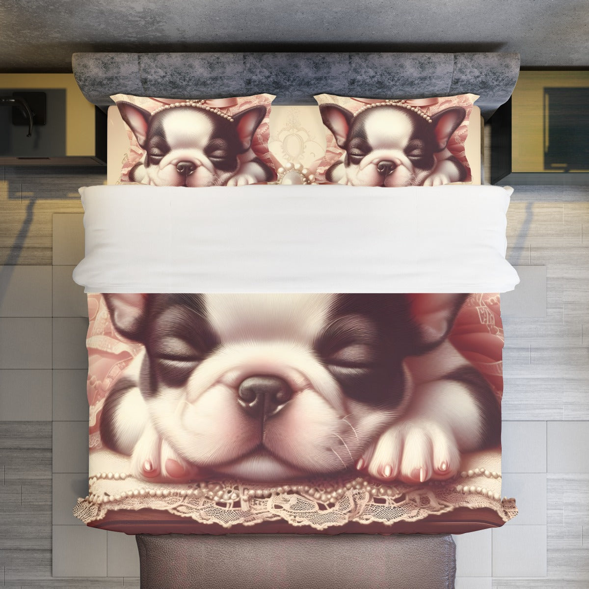 Apollo - Duvet Cover Set for Boston Terrier lovers