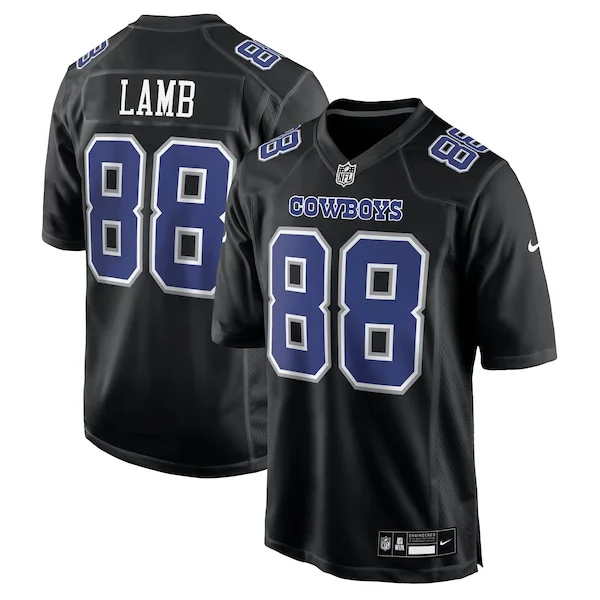Performance Dallas Cowboys Game Jersey - Premium Black NFL Fan Jers...