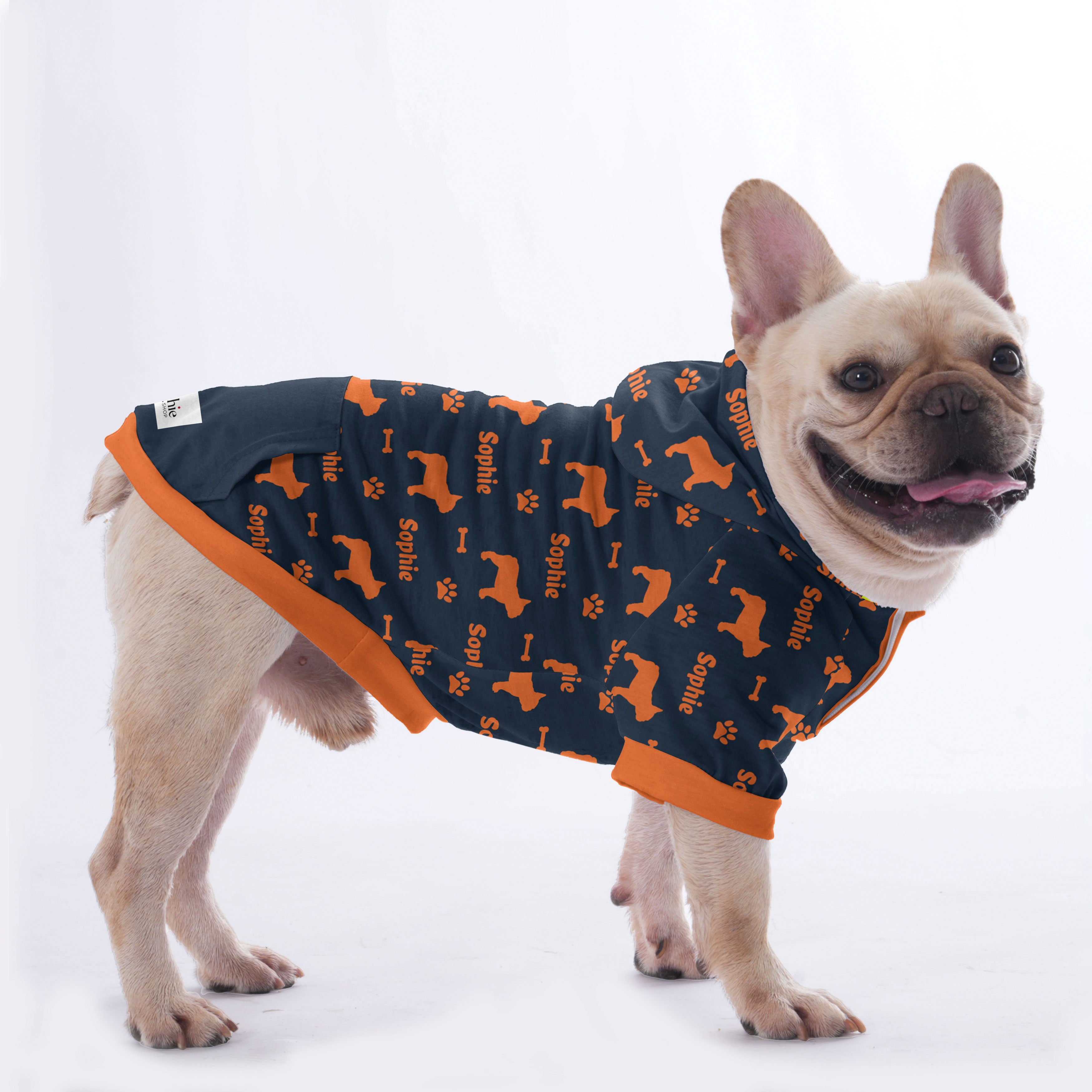 Pet's Name Pattern | Frenchie Shop Original Everyday Use | Durable Build