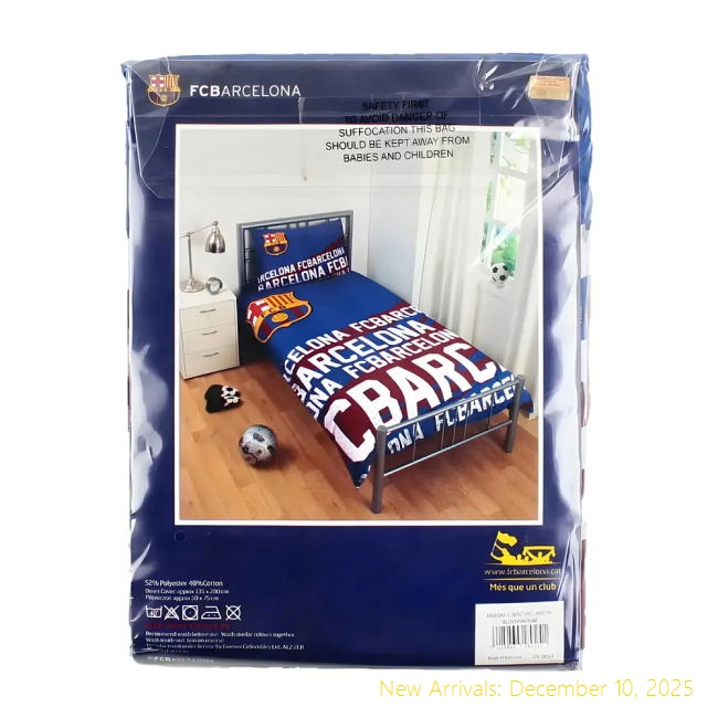 Performance Barca Barcelona Single Duvet Cover - Economical