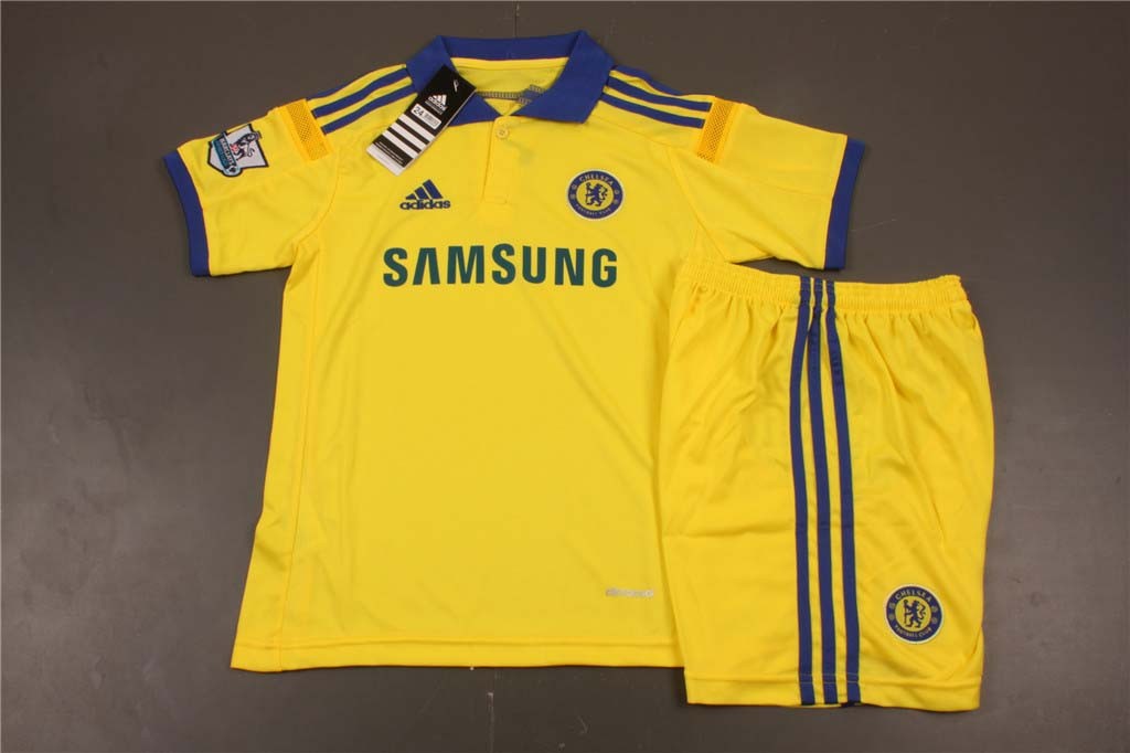 Kids Chelsea 1415 Away Soccer KitShortsShirt - Official Replica 19354