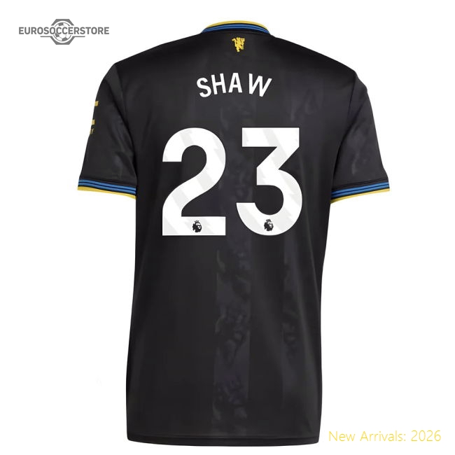 2025-2026 Manchester United Third Shirt (shaw 23) - Official Edition