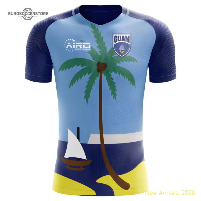 2025-2026 Guam Home Concept Football Shirt - Womens