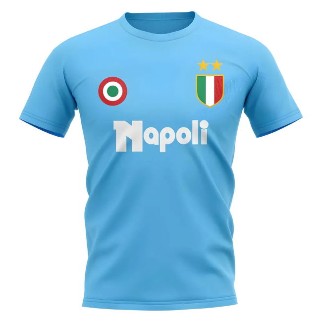 2025-2026 Napoli High Quality T-shirt - Retro Player Version