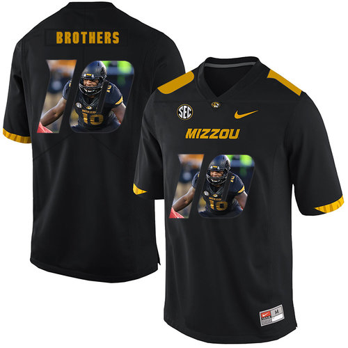 official Men's None Kentrell Brothers #10 Black 2024 Football Jersey