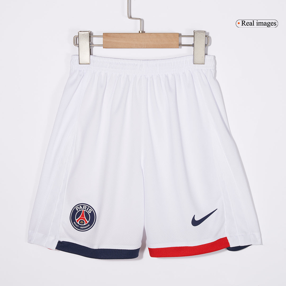 Kid's PSG Away Soccer Jersey Kit(Jersey+Shorts+Socks) 2024/25Authentic