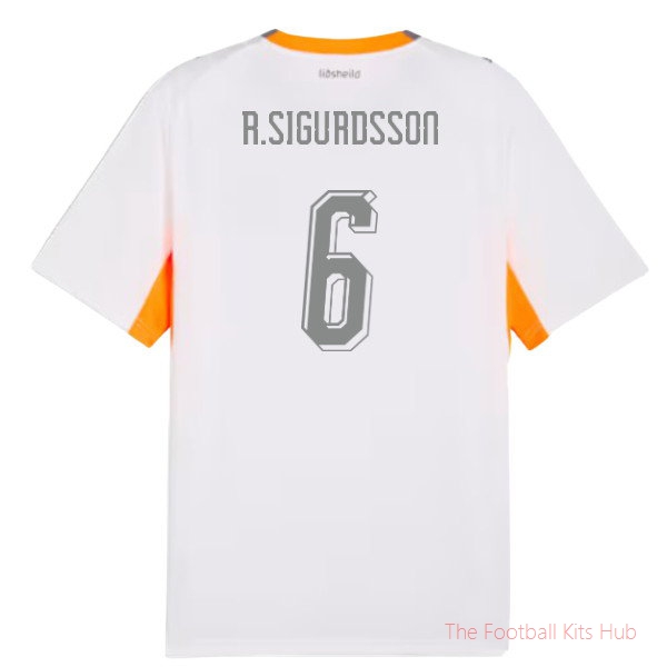 2026-2027 Iceland Away Shirt (R.Sigurdsson 6)