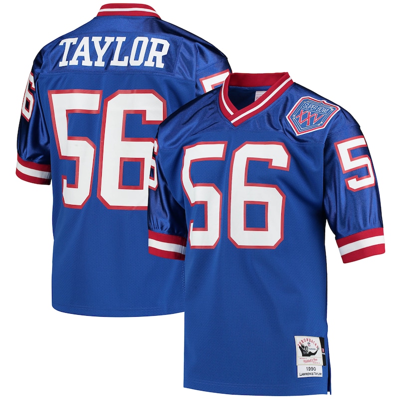 None Lawrence Taylor NY Giants Timeless Premium Material Jersey