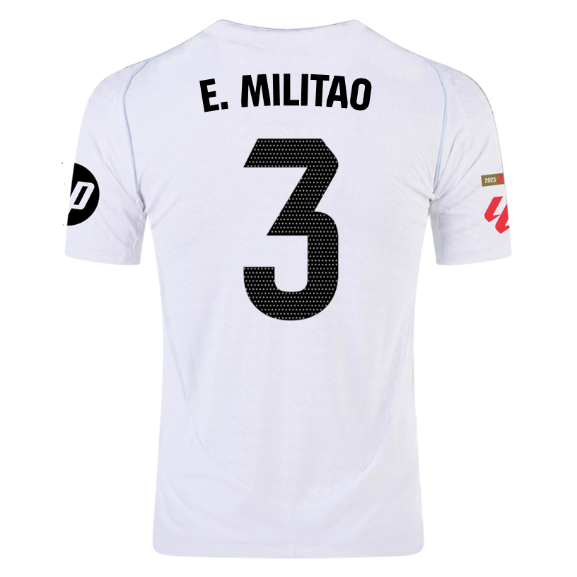 Real Madrid Patches 2024-2025 La  Home Jersey – Authentic Shirt