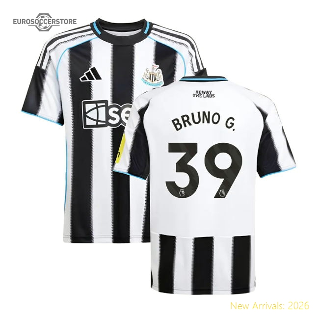 Top-grade 2025-2026 Newcastle Home Shirt (kids) (bruno G 39)