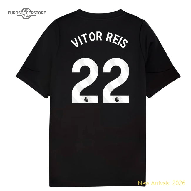 2025-2026 Man City Kids Non-toxic Jersey Vitor Reis Aeroready