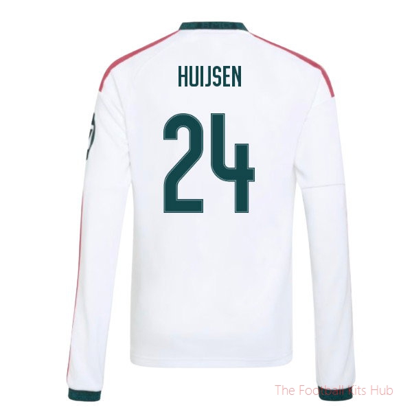 Real Madrid 2026-2027 Long Sleeve Home Shirt (Kids) (Huijsen 24)