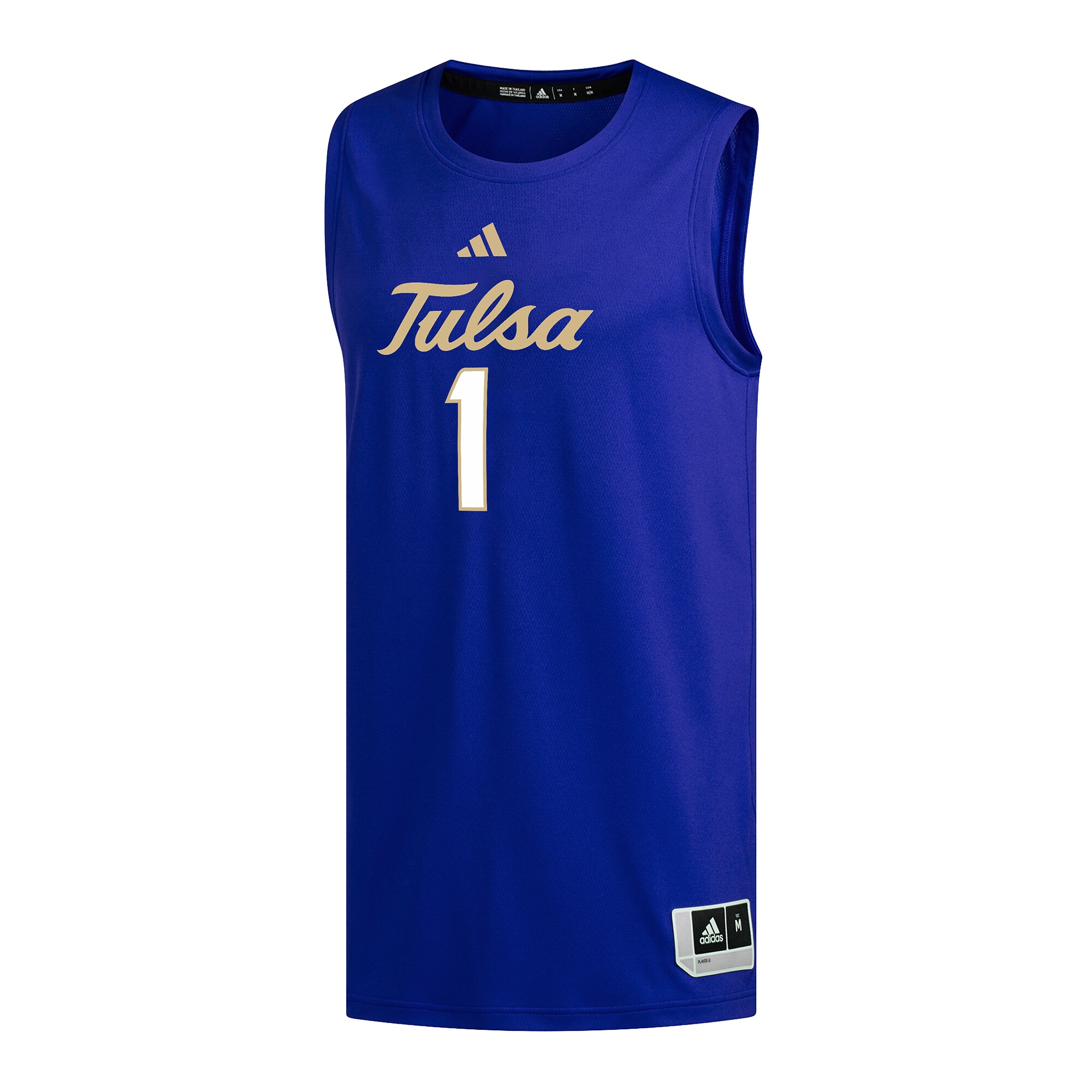[DDG] Tulsa Golden Hurricane Replica Basketball Jersey - Royal