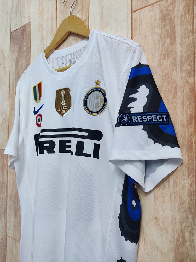 1011 Inter Milan Away Retro Shirt With all the patches - Official