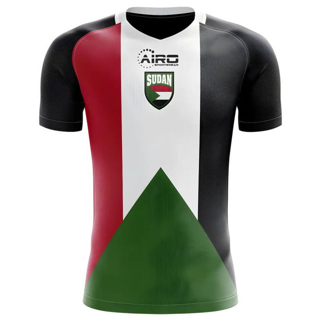 Top-Tier 2025-2026 Sudan Home Concept Football Shirt - Womens