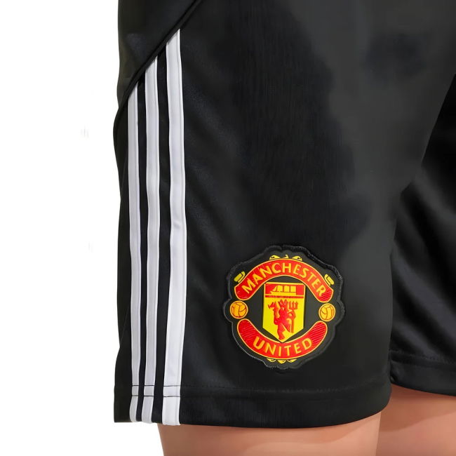 2025-2026 Home Shorts by Man Utd (Children