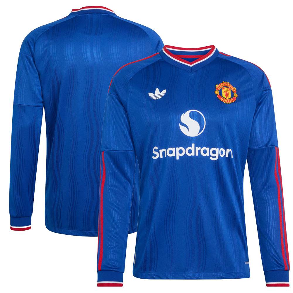 Long Sleeve - Player Manchester United 26/27 Away Shirt - Fan Apparel