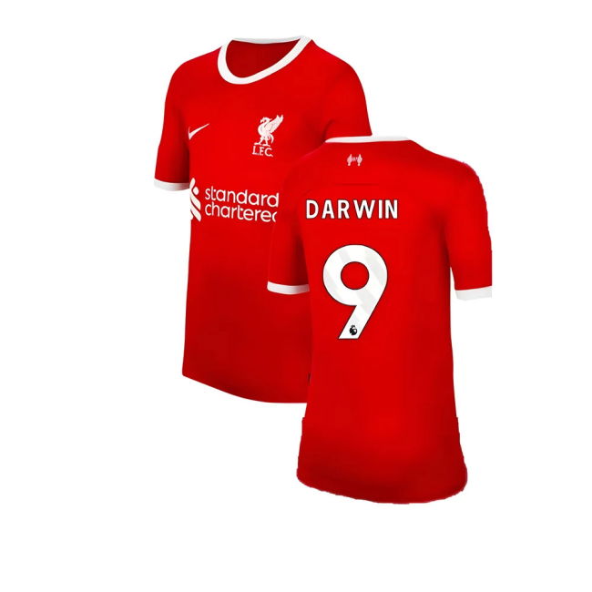 Kids Liverpool Legendary Club Heritage Jersey - 2023-2024 (Darwin 9)