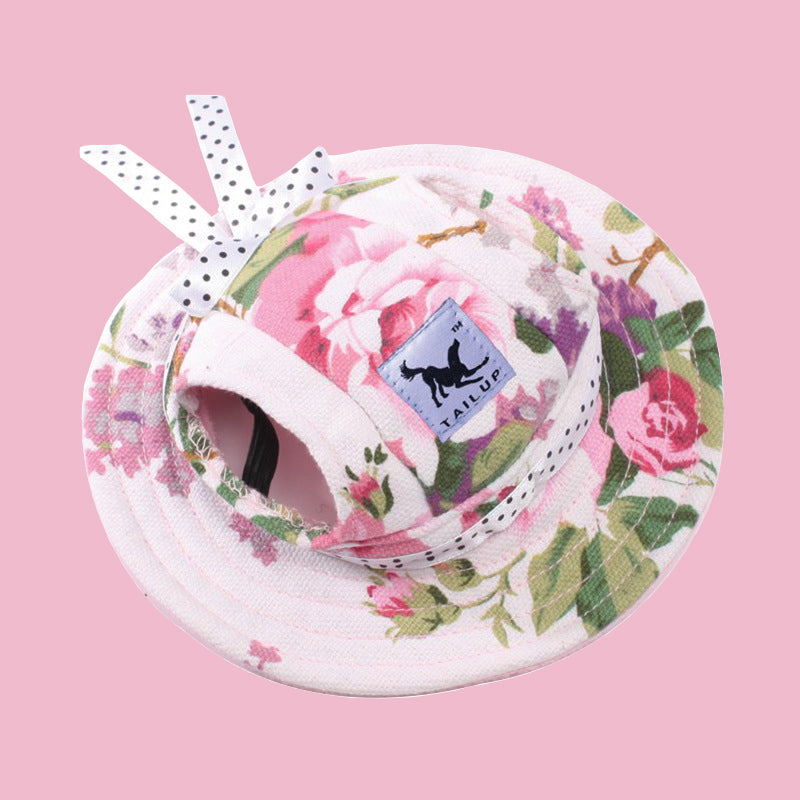 French Bulldog Sun Savvy Frenchie Grooming Dress Up Hat: A Fashionable