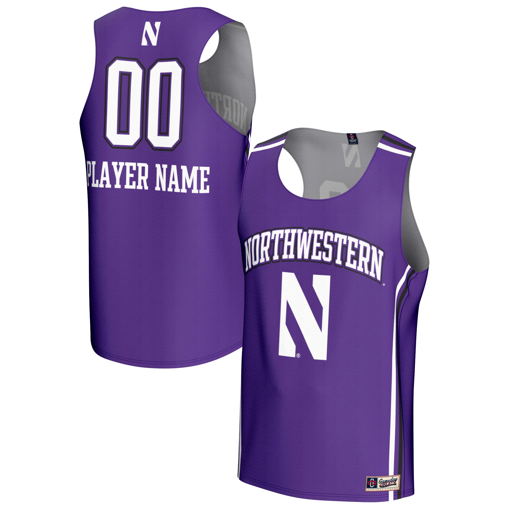 [NJP] Northwestern Wildcats GameDay Greats Lightweight Collegiate Women's Field Hockey NIL Pick-A-Player Fashion Jersey - Purple