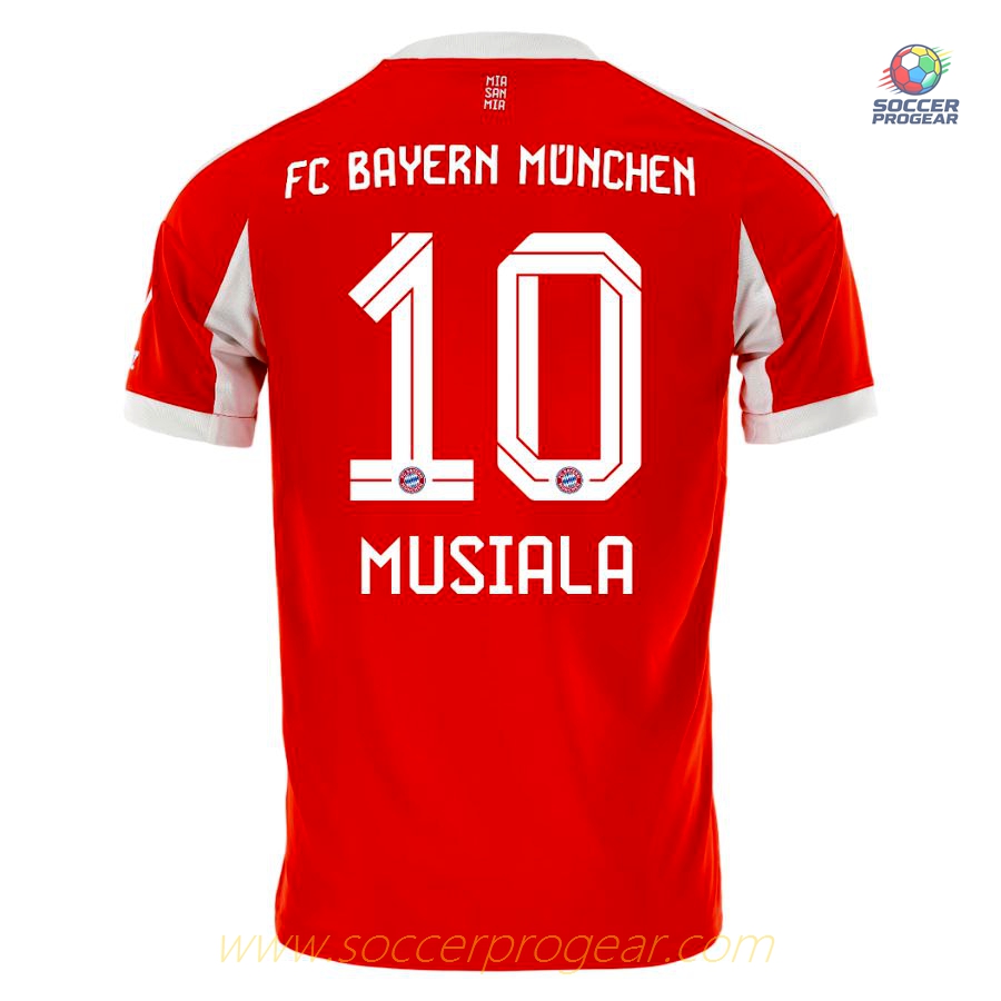 Bayern Munich Home Team Jersey 2025-26 Edition Musiala