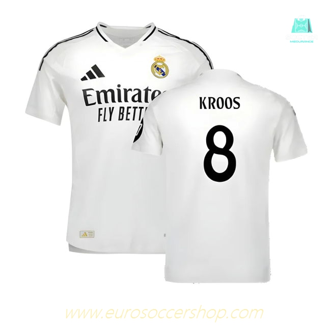 2024-2025 Real Madrid Authentic Home Shirt (Kroos 8)