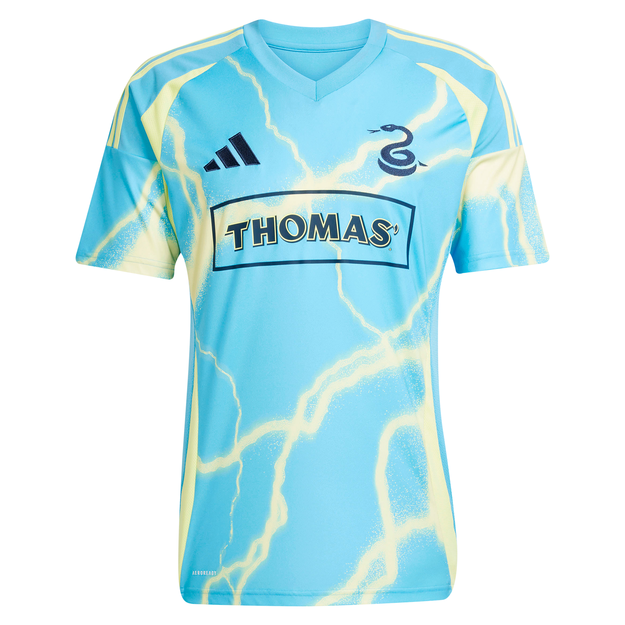 [JED] Nathan Harriel Philadelphia Union 2025 The Voltage Kit Replica Jersey - Blue