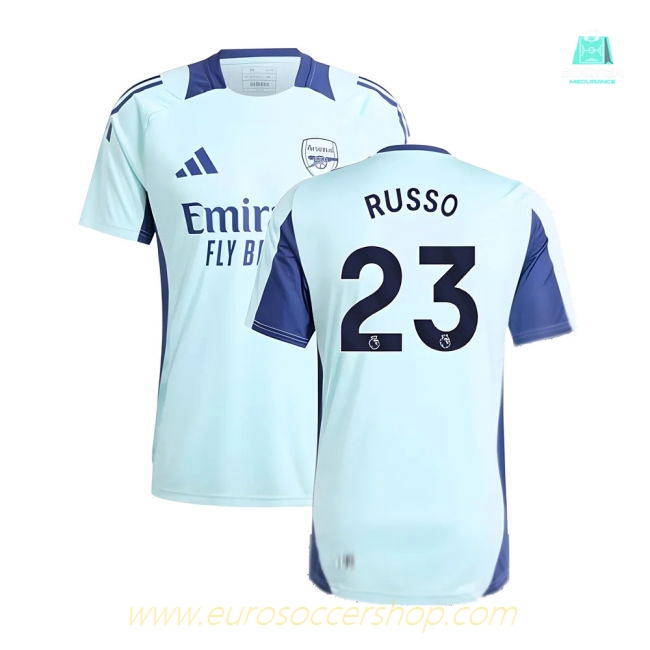 2024-2025 Arsenal Training Jersey (Clear Aqua) (Russo 23)