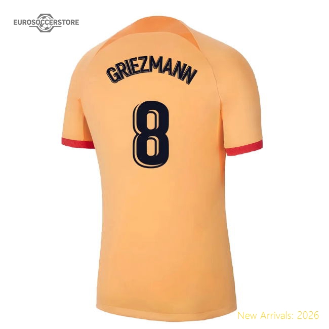 Atletico Madrid Spanish League Griezmann Third Jersey Puma Drycell