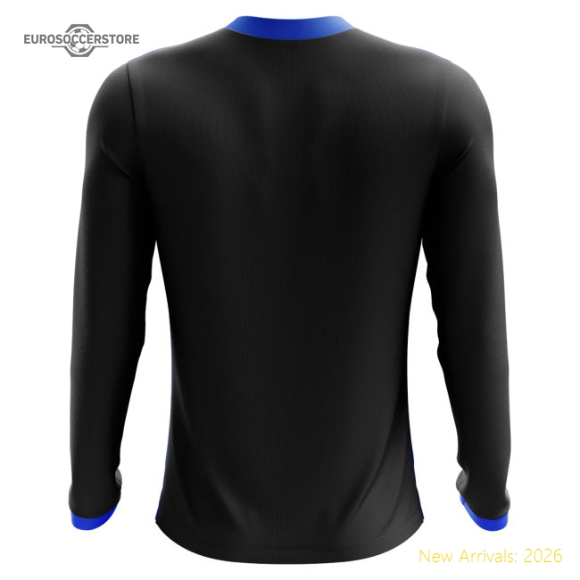 Authentic European Team 2020-2021 Home Long Sleeve Shirt