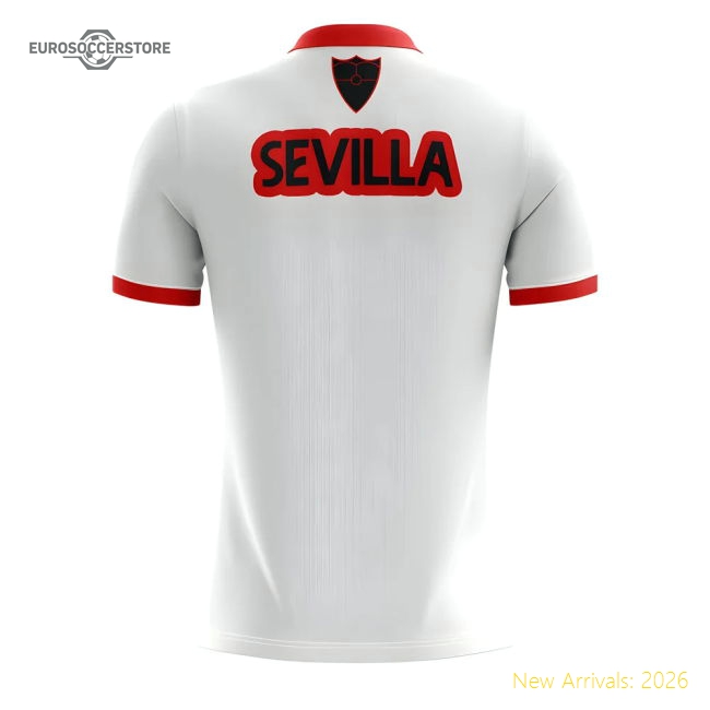 S Seville Female 2025 Home Jersey Shirt Football Fan Apparel