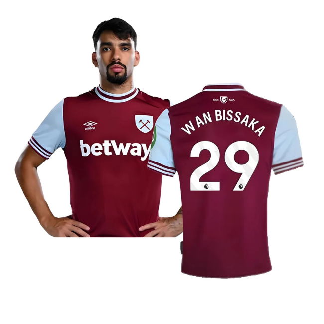 West Ham official style Home Shirt 2024-2025 (Unisex