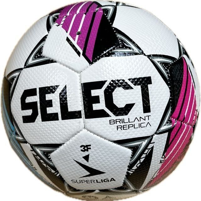 Select Football Brillant Replica v24 3F Superliga FC Copenhagen - White/Black/Pink/Blue