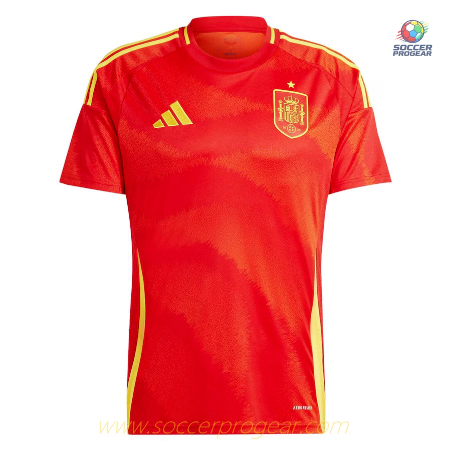 Spain Home Team Soccer Shirt 2024-25 Edition