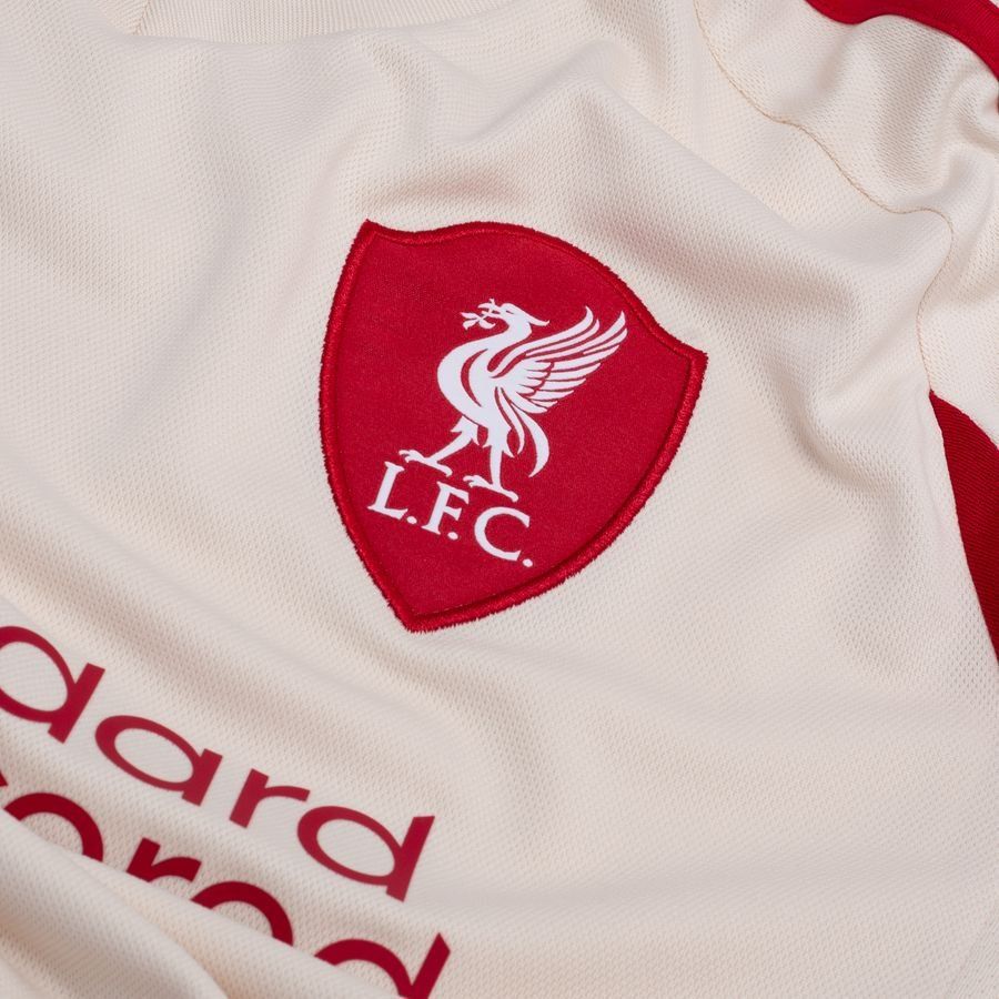Liverpool Away Shirt 2025/26 Kids Long Sleeves Adidas National Team Wear
