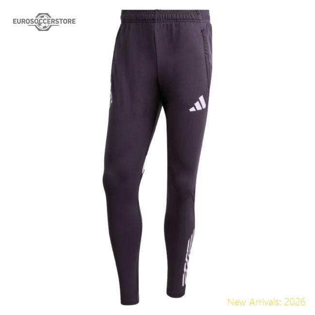 Premium 2025-2026 Man Utd Training Pants (aurora Black) - Premium