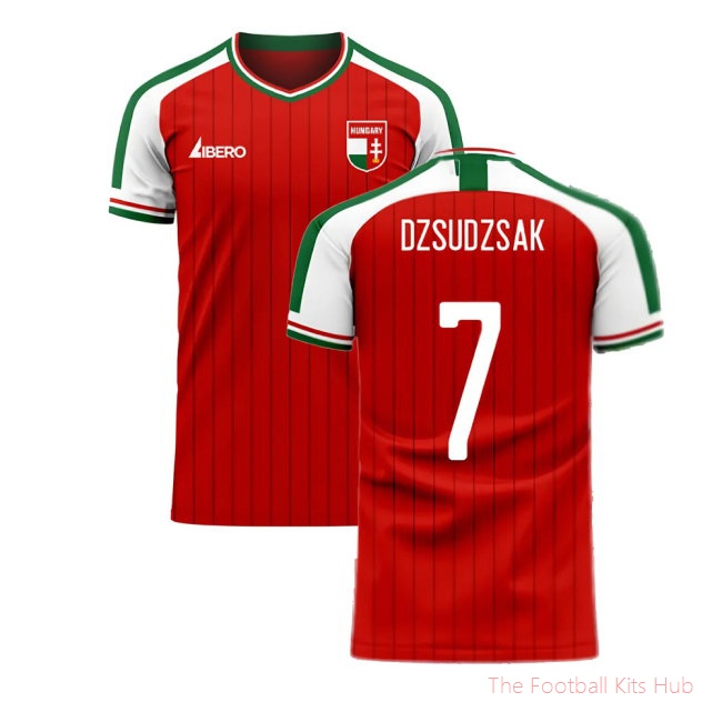 [EFS] Hungary 2025/26 Home Football Kit (Libero) (DZSUDZSAK 7)