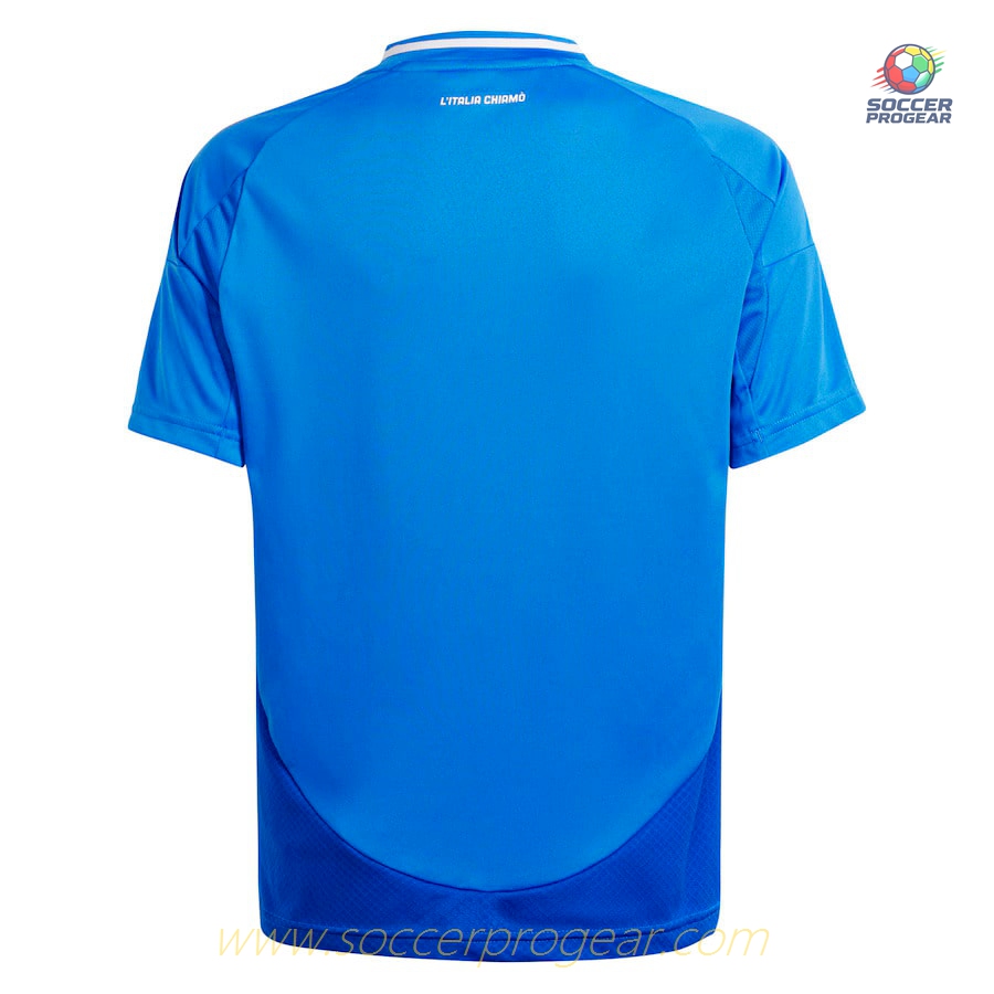 Italy Home Football Soccer Shirt 2024-2025 Edition Season Kids