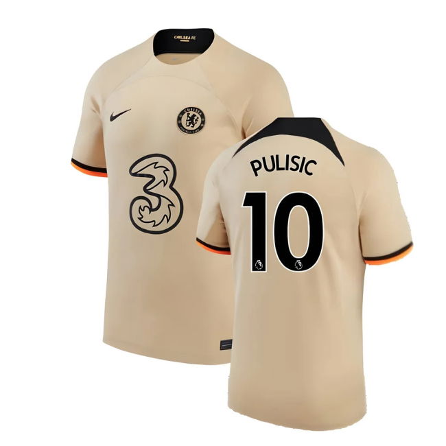 Top Tier Chelsea Chelsea Third Shirt Pulisic #10 2025-2026 Campaig...